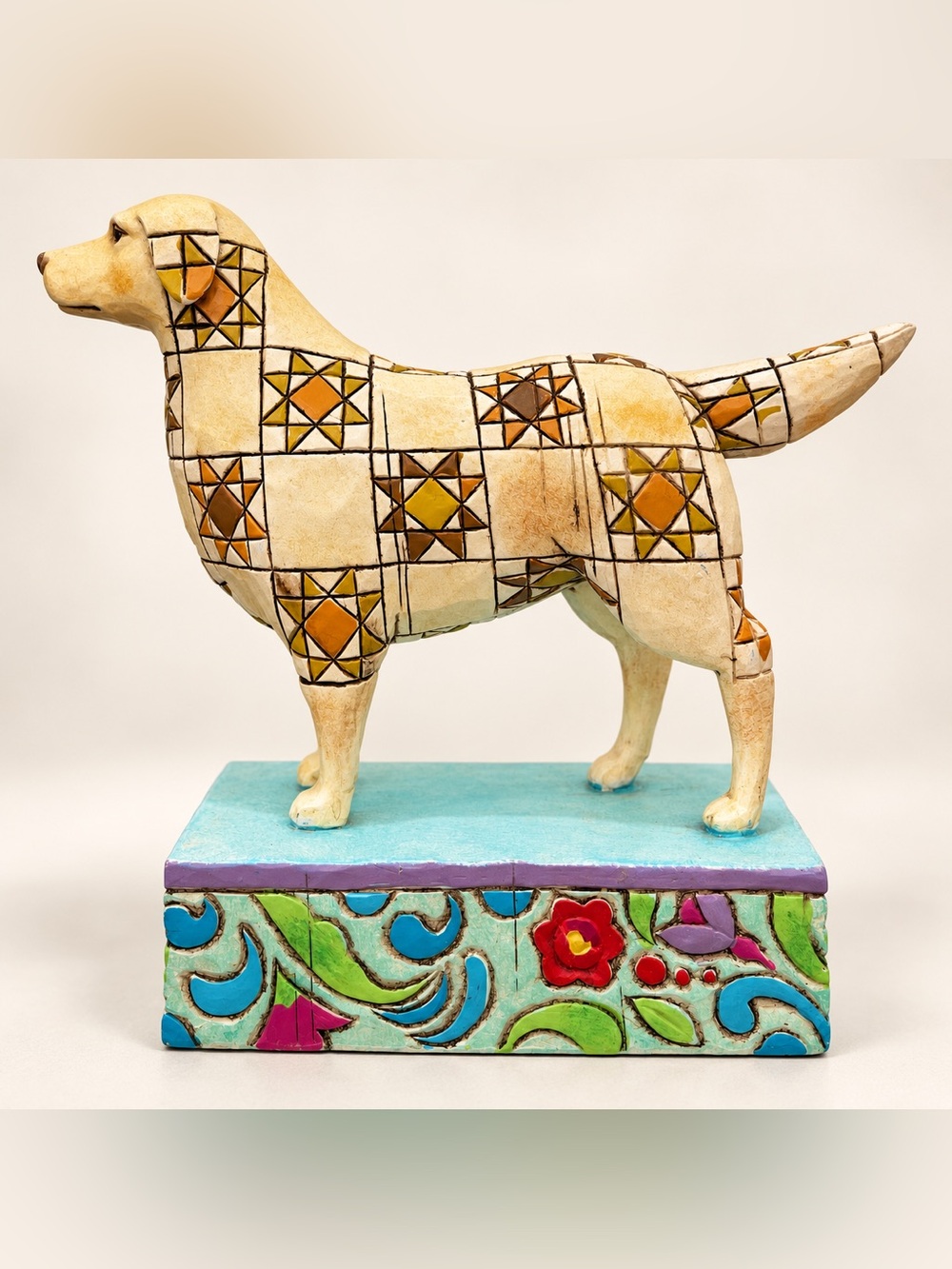 Jim Shore Heartwood Creek “Ingot” Golden Retriever #4004860 (2005)